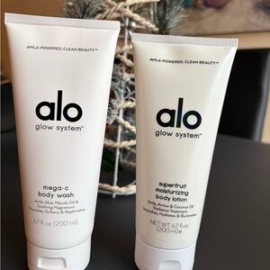 Alo Yoga Body Wash and Body Lotion